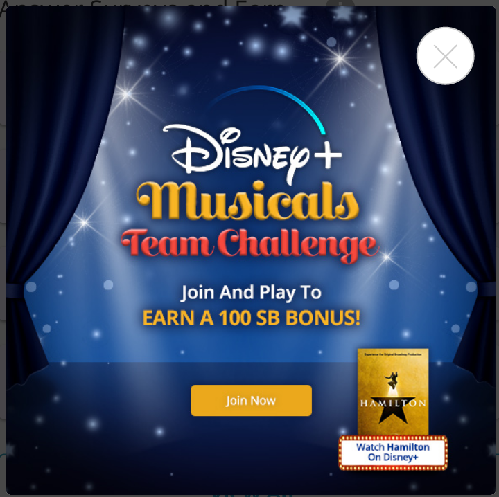 Disney Plus Team Challenge Logo